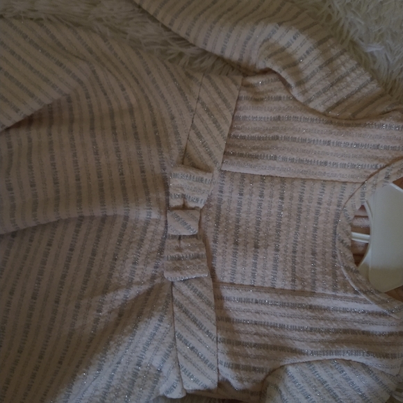 Bonnie baby pink lurex dress. Size 24months - Picture 6 of 7